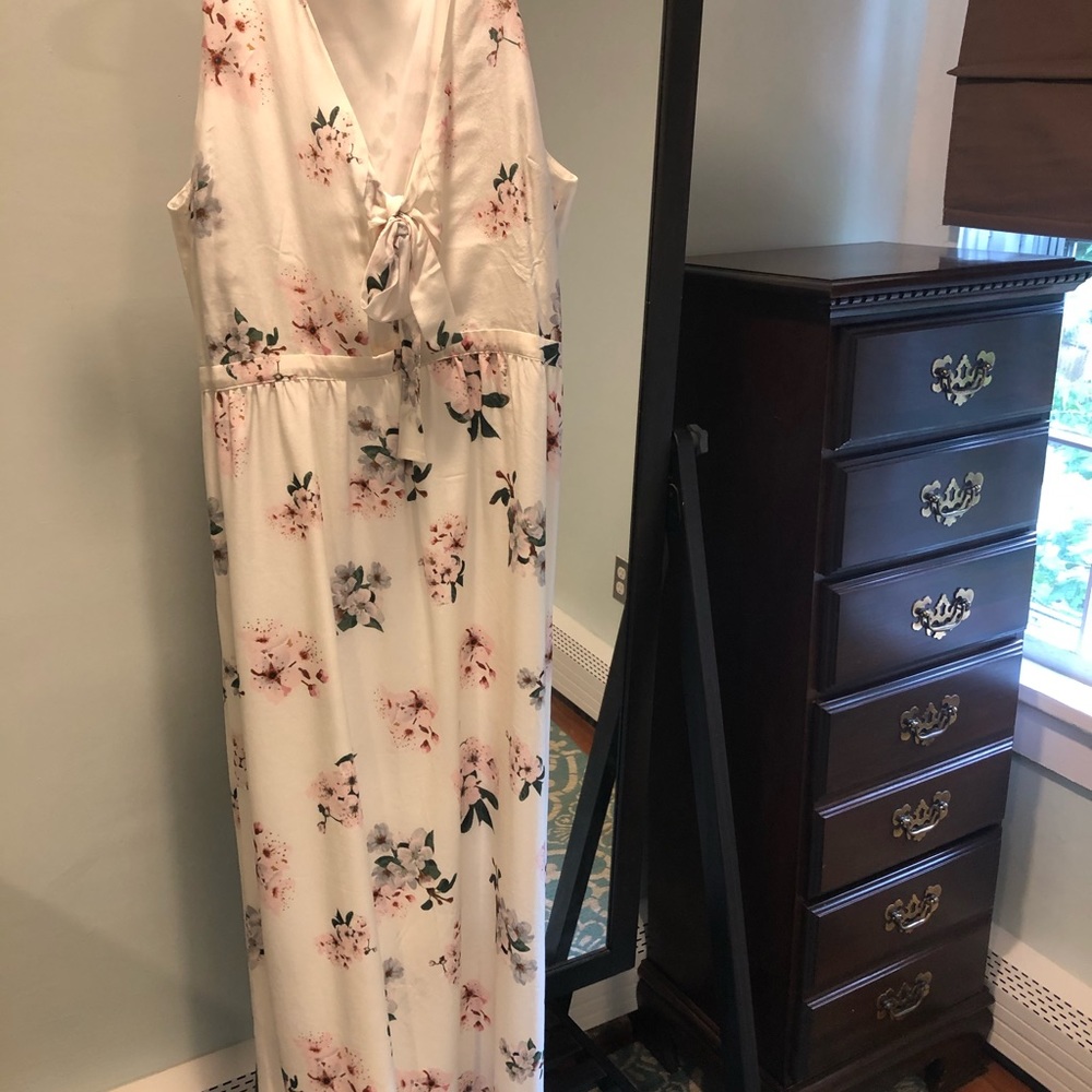Lucky Brand White Boho Maxi - Picture 2 of 5